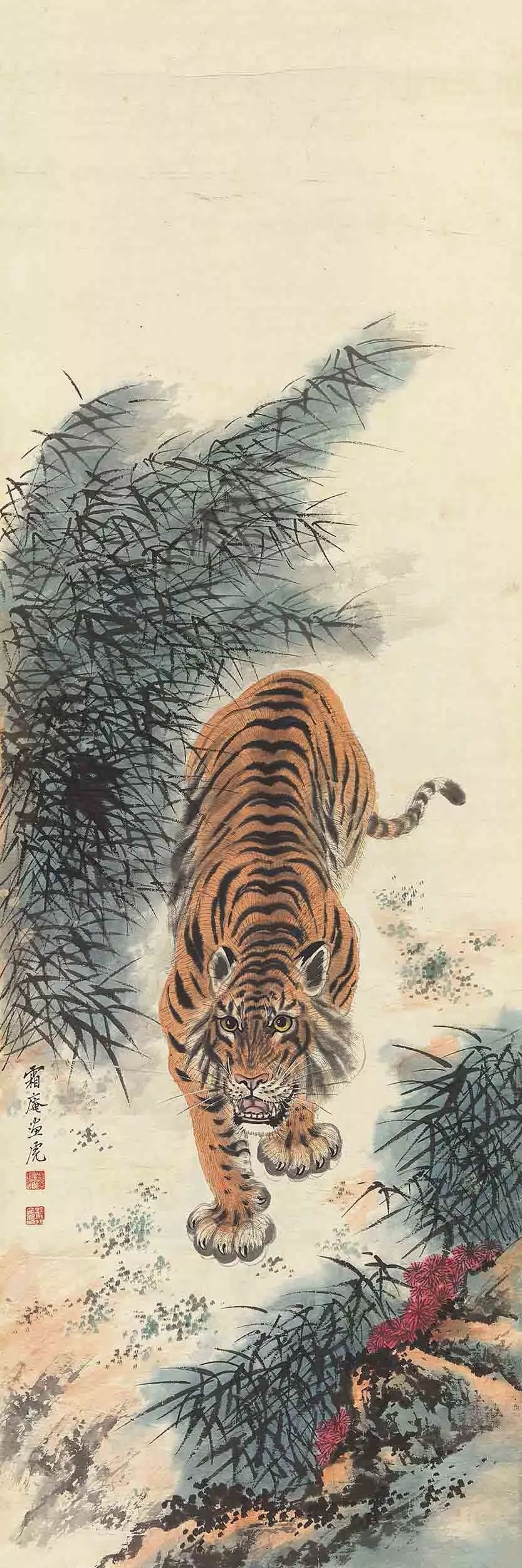 包国勇#胡爽庵:被埋没的现代画虎大师