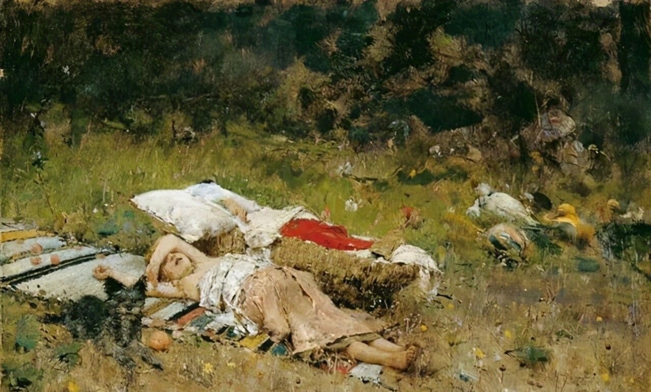 德·尼蒂斯!意大利大画家德·尼蒂斯的油画作品,莫名的好看,耐看,非常喜欢