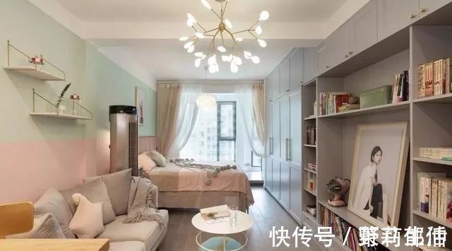 着装|看完她的45㎡小家,我也想买个小户型照着装,清新优雅太舒适了!