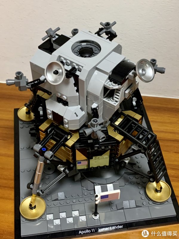 月球|LEGO/乐高 NASA 阿波罗11号月球着陆器：这是我个人的一小步，却是人类迈出的一大步