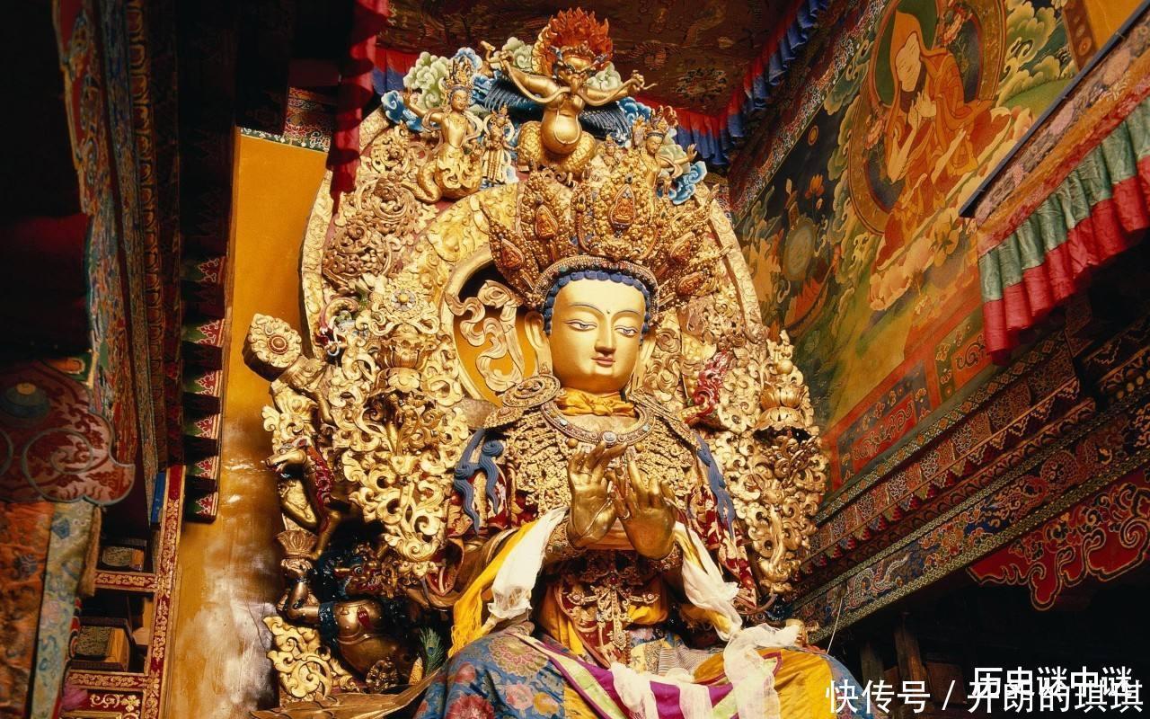 布达拉宫的“灵魂物”,被誉为镇宫之宝,历经多次灾难而不毁
