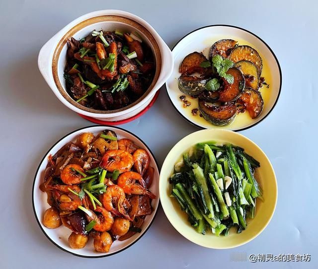 俩闺蜜的午餐：荤素4道菜配水果，花钱不多营养好，网友：眼馋