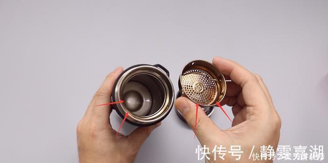 洗洁精|保温杯再难清洗，教你一招，不用洗洁精，细菌茶垢全部洗干净