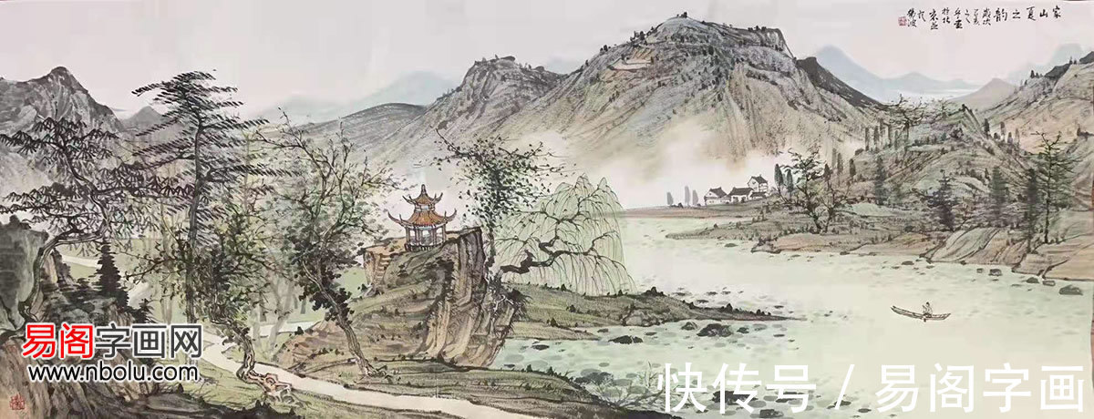 周扬波!画家周扬波 挥笔生神采 落墨成气韵