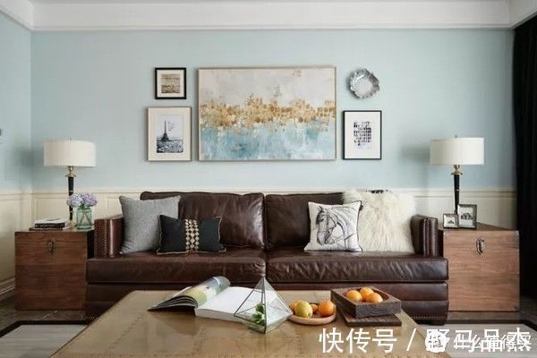 新家|参观了他的100㎡新家,才懂美式风多好看,入户后,处处高级感
