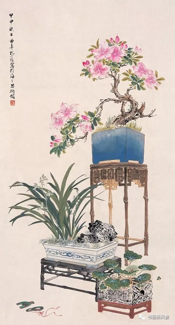  盆景|国画中的盆景，美不胜收