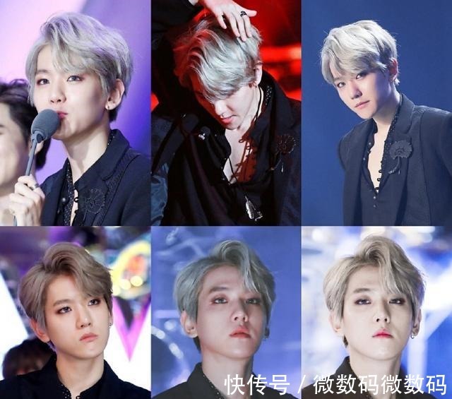 打扮 就是按照洋娃娃来打扮的吧!历数年末大赏伯贤超绝妆容概念!