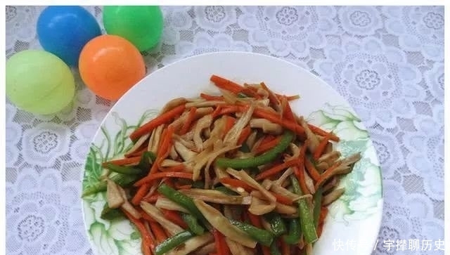 简单的素炒三丝,却又这么美味,吃了一次还想再吃一次