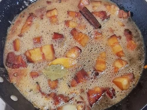 年夜饭“硬菜”-不加1滴水的红烧肉，入口