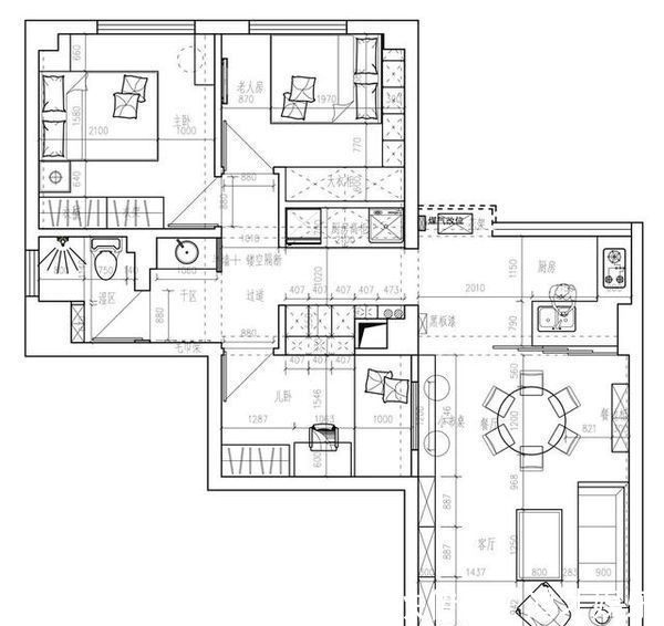 家电区|坚持摒弃阳台,两室改三室,她将99㎡家利用到极致,太有智慧了!