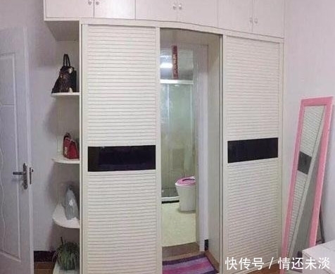 卫生间|现在流行在衣柜里设计卫生间，太聪明了，真想回家拆了重装