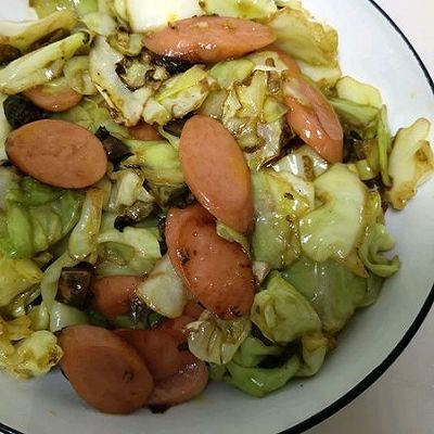  手撕包菜