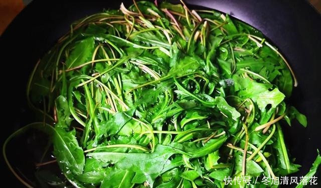 蒲公英炒鸡蛋,很多人都做错了,多加2步,鸡蛋滑嫩,蒲公英不苦!