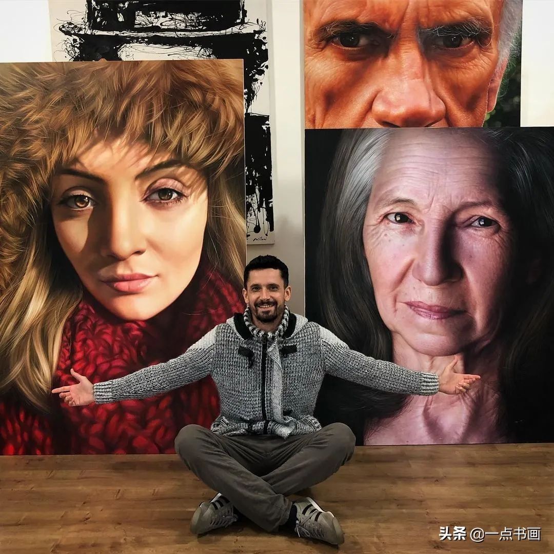 人体单反!这位巴西画家被称为“人体单反”,对色彩和细节的把控,简直神了