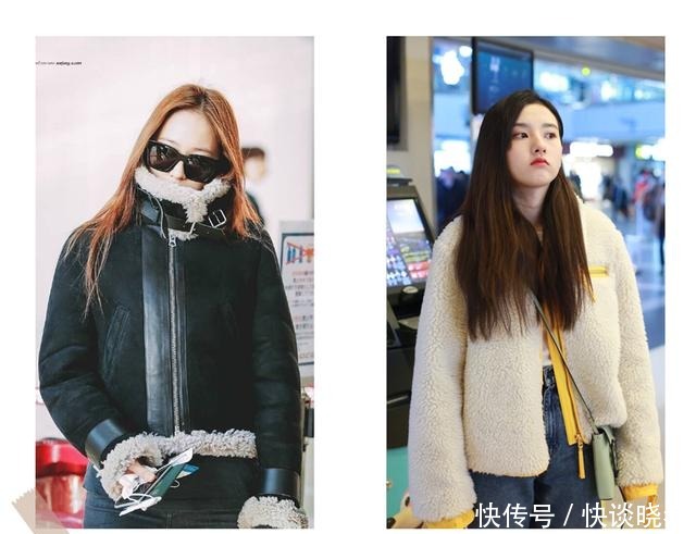  羊羔|别再说“羊羔毛”臃肿显胖了！这样穿！显瘦又高级！