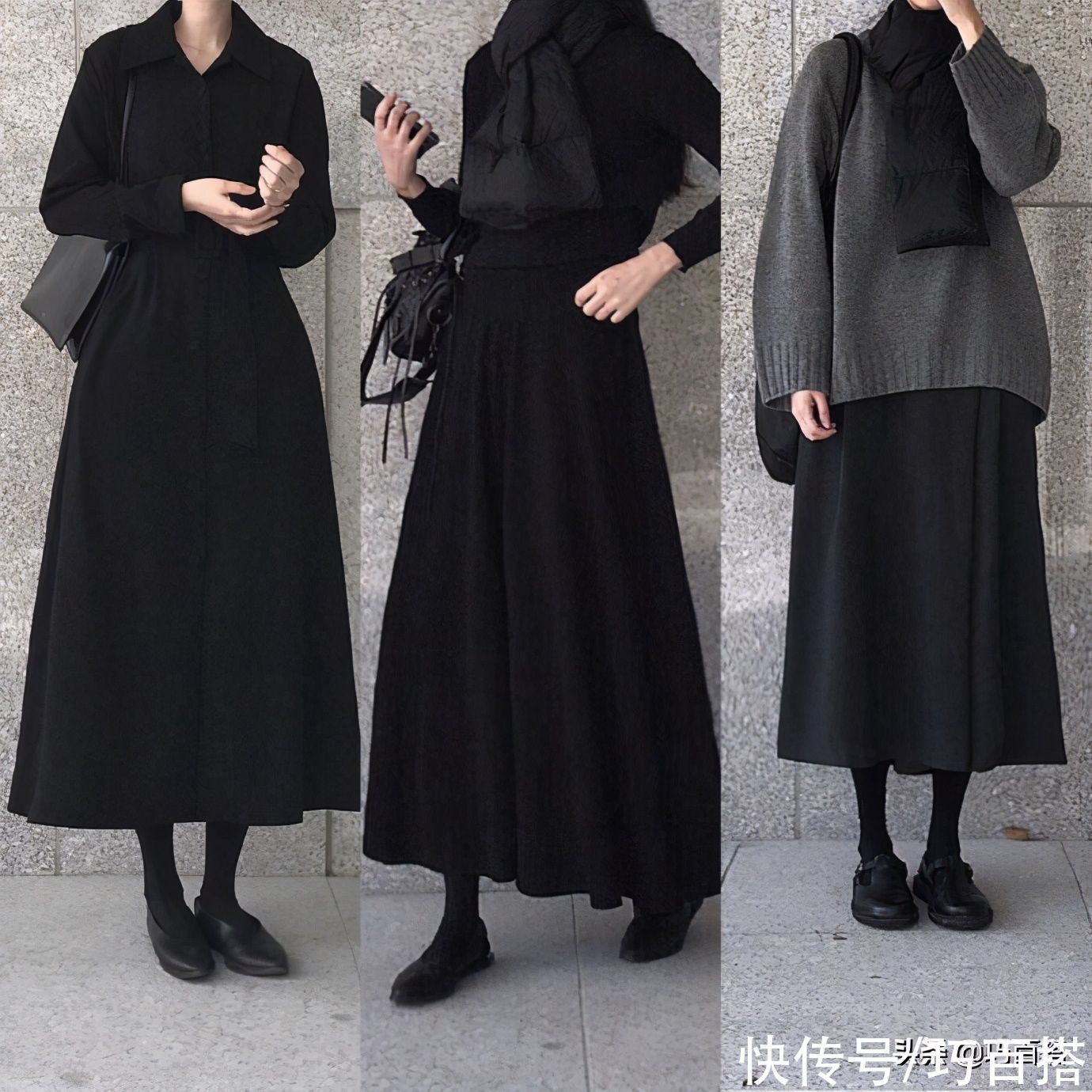 乱穿衣的季节也不要乱跟风，别人穿粉嫩色，你选禁欲冷淡风更惊艳