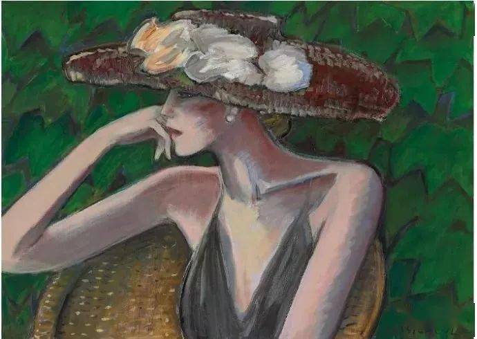 野兽主义#皮埃尔·卡西尼尔:领略野兽主义奔放节奏和表现主义浓烈意蕴油画作品