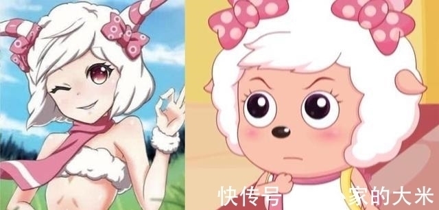 喜羊羊|《喜羊羊与灰太狼》角色拟人,美羊羊身材优秀,红太狼渔网袜亮眼