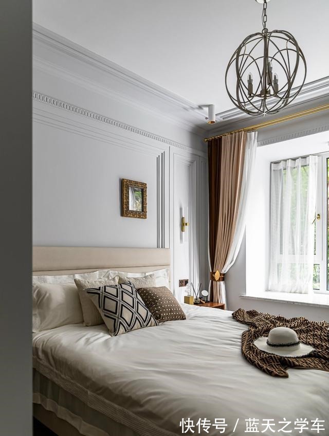 空间|121㎡美式与北欧的邂逅，许你一座城中的温暖港湾！