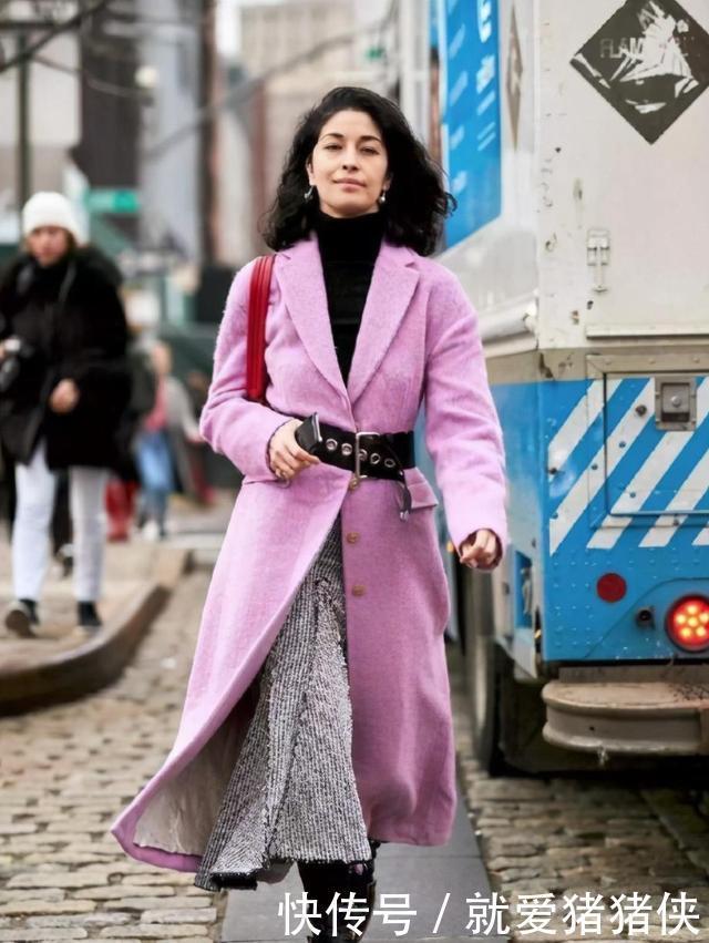 高领这样搭,时髦又个性,超气质