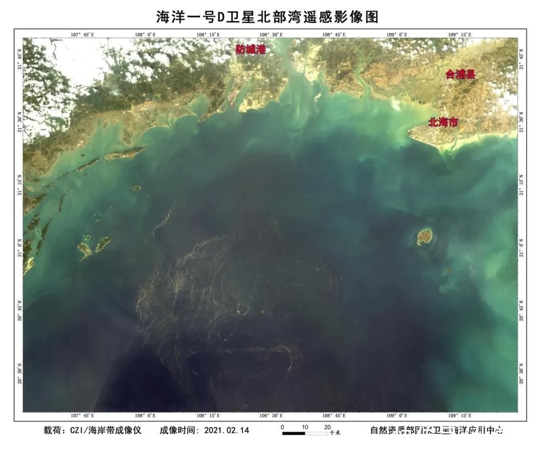 你见过夜光藻赤潮吗？海洋一号C/D卫星带你来看