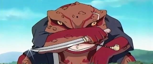 自来也|火影 蛤蟆老大的三个主人, 仅两个能骑在它头上, 自来也都不敢