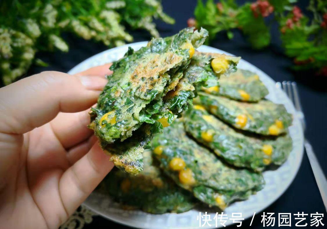 用这种叶子烙饼自带清香，常吃可清洁肠道和血管，但很少有人知道