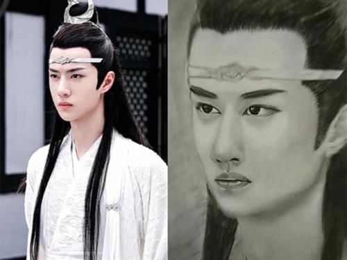 花千骨|当明星遇上“学渣”美术生,蓝忘机还行,看到花千骨白子画移情别恋了