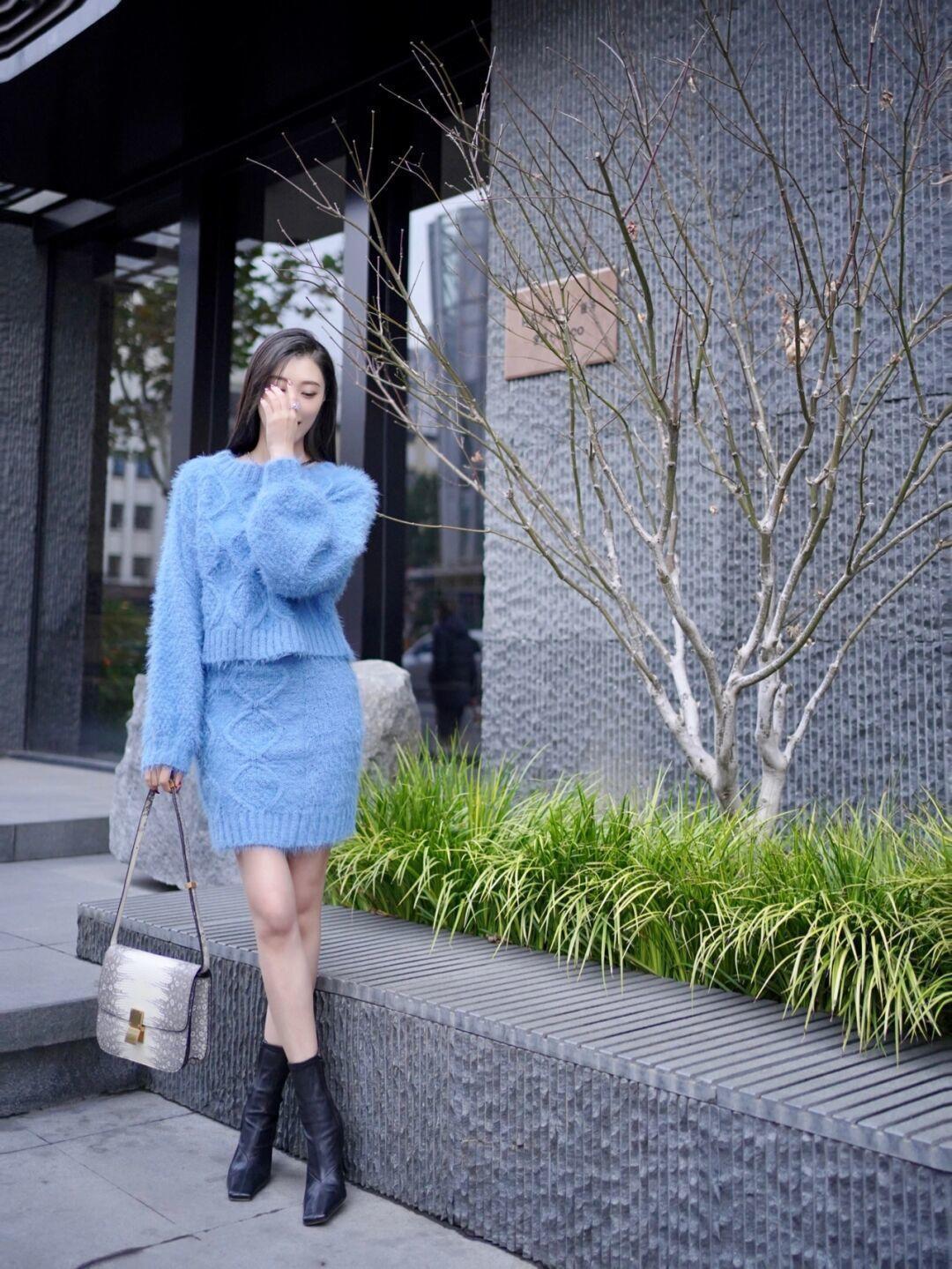 开衫 女人再不会打扮也别配“紧身衣”,毛衣才是最优雅,实用性极强