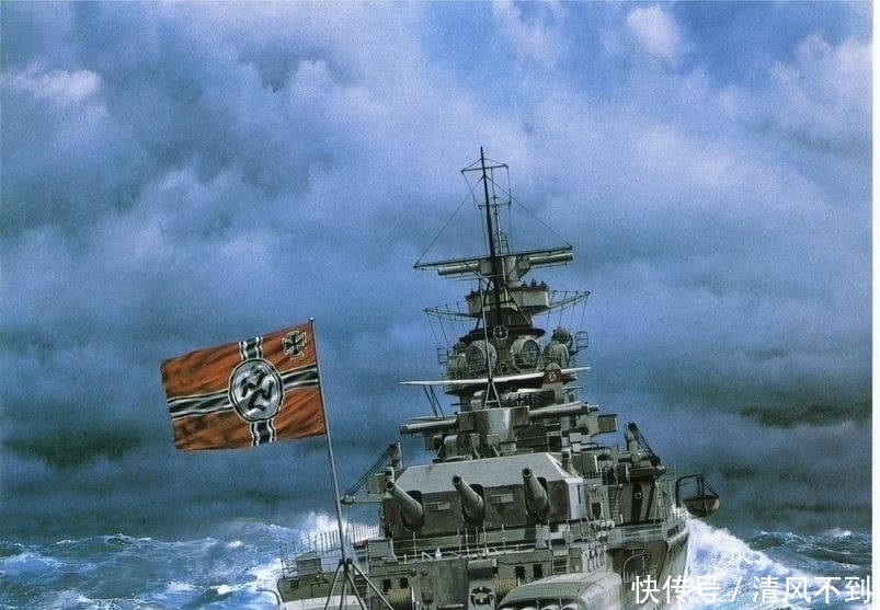 被称为海上鳄鱼的德国斯佩号袖珍战列舰大战英国三艘重巡洋舰