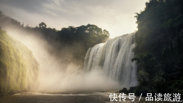 天星桥景区|黄果树瀑布的游览顺序，乘坐缆车一天，就可以游览三大景区