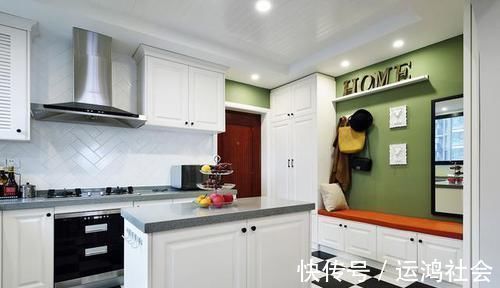 玄关|堂哥一家刚搬入139㎡的大房子，装修漂亮得像样板间，晒晒！