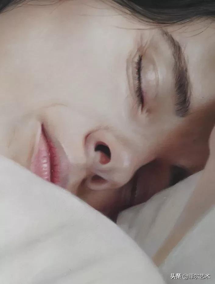 安妮·罗达!法国画家安妮·罗达超高清、超写实人物油画作品欣赏