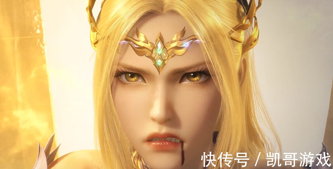 千仞雪|斗罗大陆:99级千道流下手真狠,嘴角流血就算了,千仞雪被打成“眯眯眼”