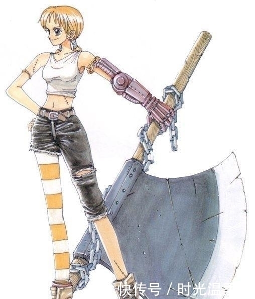 娜美|海贼王:与娜美长相颇为相似的3位角色,都比娜美更高更大更强