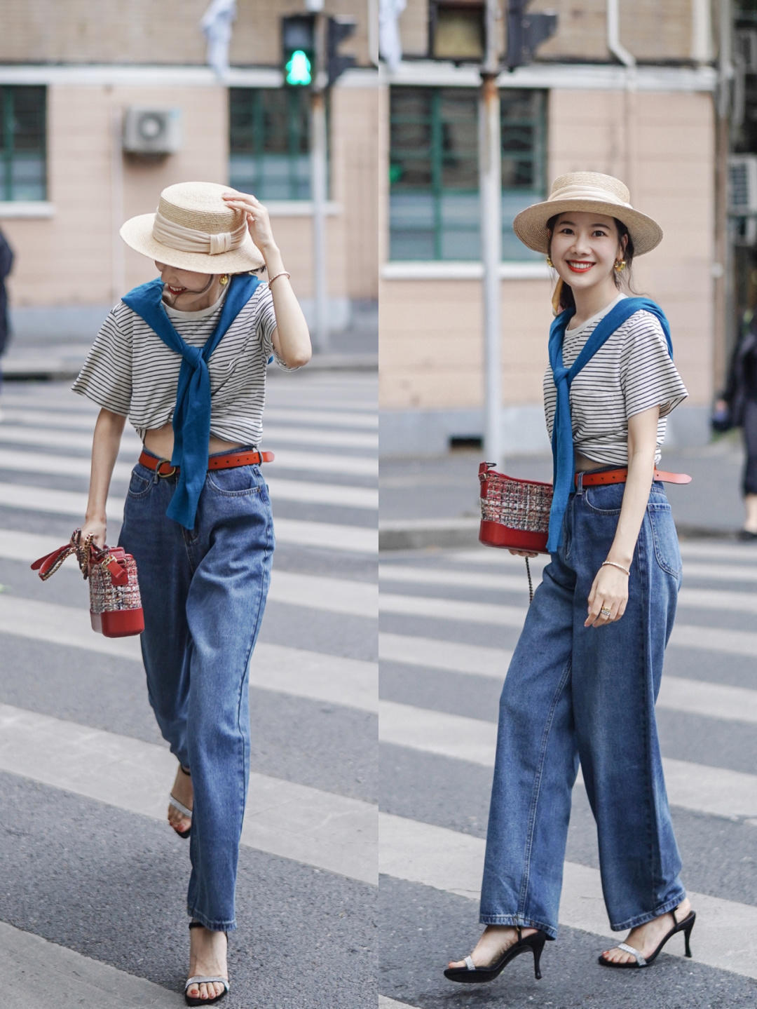 半身裙|夏季的“不出错”流行色穿搭,提升品味还减龄,百搭洋气且不挑人