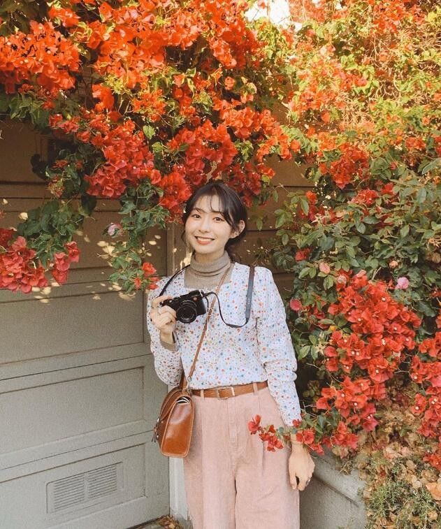 春日|韩国ins时尚博主的清爽穿搭 春日里的元气搭配look