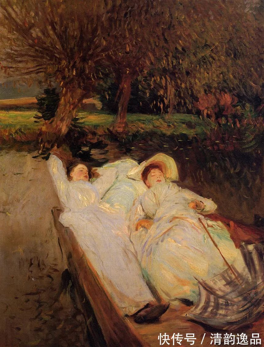 约翰·辛格·萨金特@美国画家约翰·辛格·萨金特油画人物作品欣赏