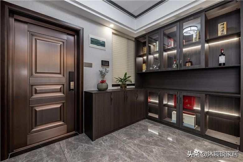 全景图|她,80后,二次装修选择现代中式,素雅沉稳大气的家,越看越中意