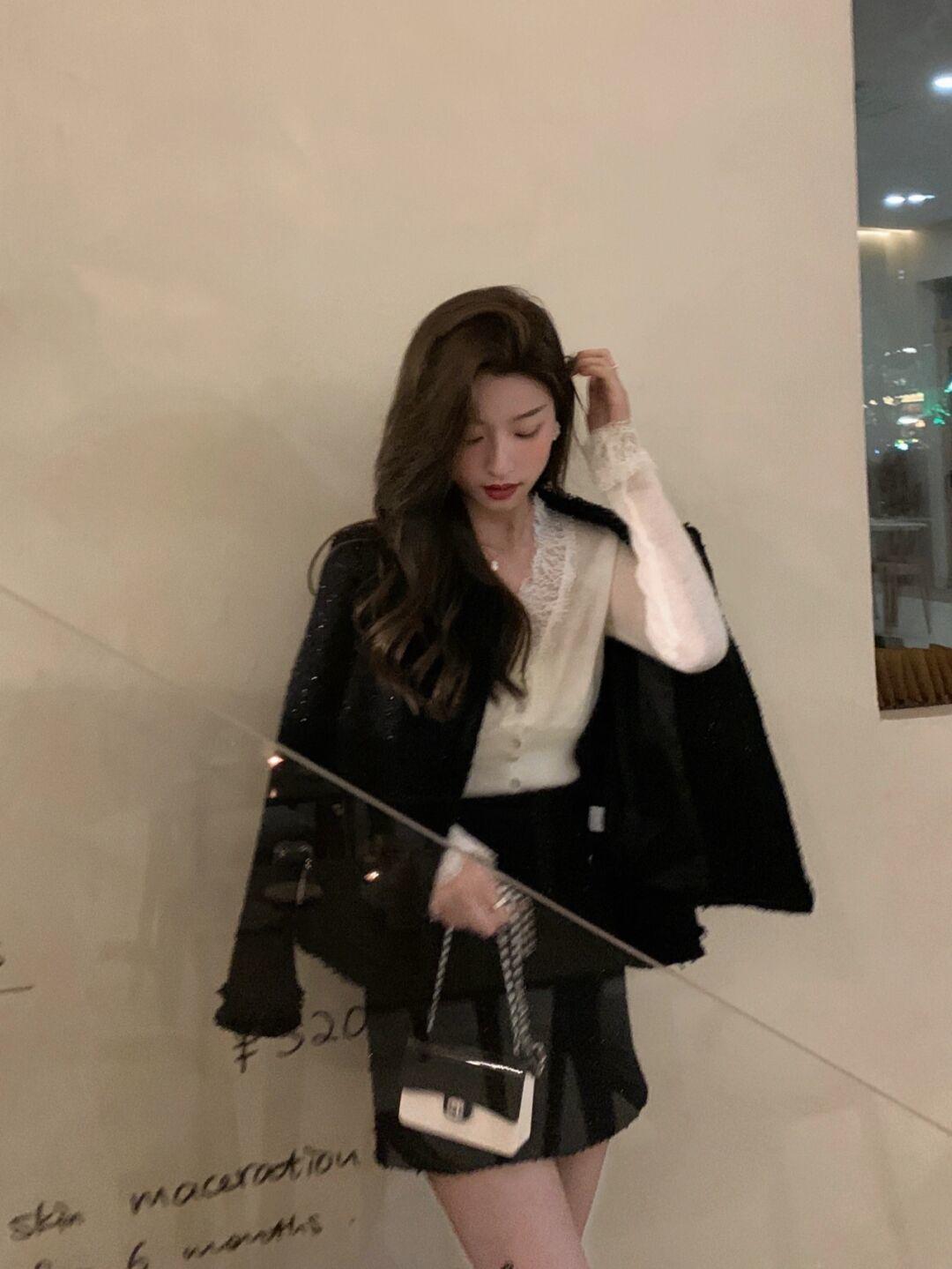 美眉|毛呢外套不能乱穿,这几个搭配思路值得借鉴,远离拖沓,高级精致