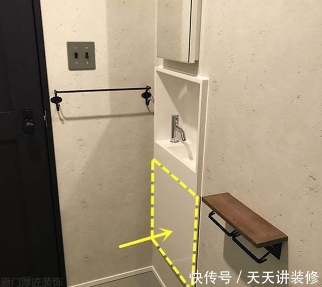 颜值|洗手台埋到墙里,卫生间空间瞬间大一倍,不仅颜值高还方便打理
