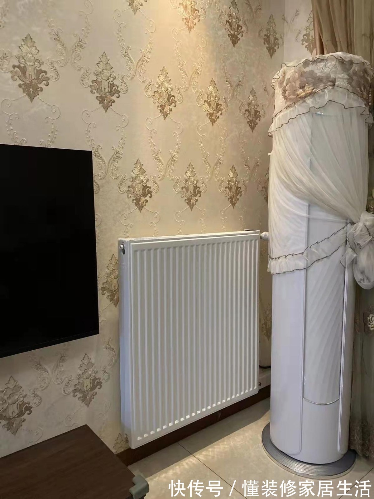 地暖|新房装了暖气片,听工程师建议敲掉地板,果断换地暖