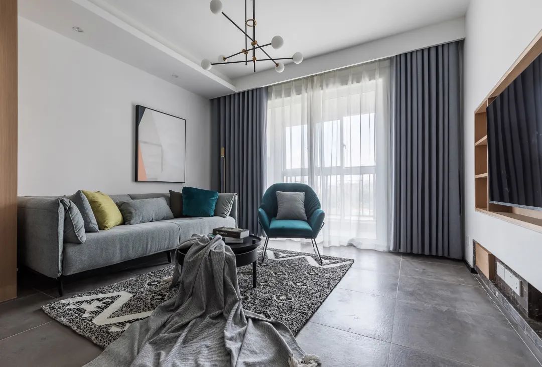 展示架|88㎡现代简约,实用与简朴,最平凡的艺术,来自生活