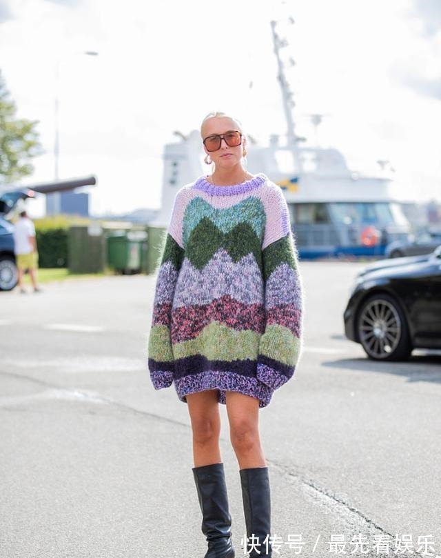毛衣 毛衣百搭也不能随便穿，穿对了才是真时髦，几种穿搭法则快来看看！