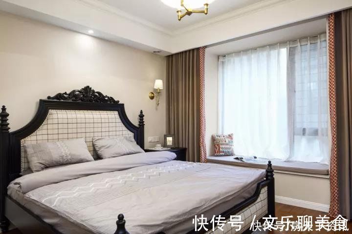 置物架|145平米的美式风格，原来三居室还可以这样装修