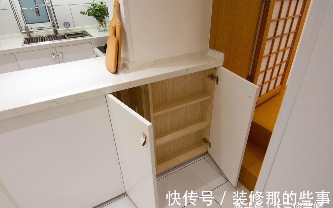 台面|她家的改造真“绝了”,仅60㎡却有超强收纳,每寸面积都用到点上
