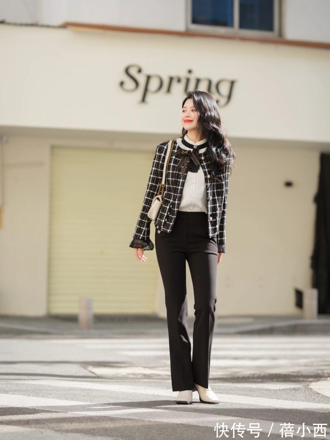 外套 优雅的女人必须有“小香风外套”,配半身裙知性优雅,配裤子时髦