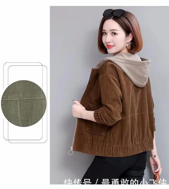 奔四奔五女人，建议试试“灯芯绒外套+烟管裤”，百搭显瘦又年轻