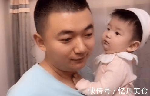 儿子|奶爸防女儿“偷吃”苹果却被儿子截胡,所谓“螳螂捕蝉黄雀在后”