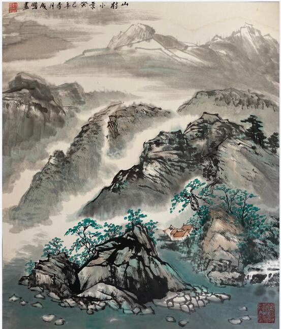 红色文化研究院#成鹏现为山东省红色文化研究院理事、高级画师